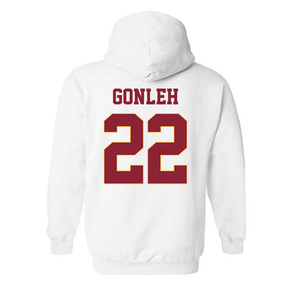 UMN Duluth - NCAA Football : Joshua Gonleh - Classic Shersey Hooded Sweatshirt-1