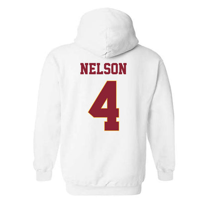 UMN Duluth - NCAA Football : Tate Nelson - Classic Shersey Hooded Sweatshirt-1