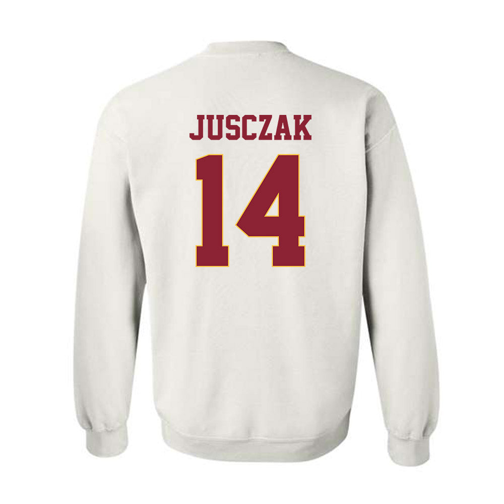 UMN Duluth - NCAA Women's Basketball : Karly Jusczak - Classic Shersey Crewneck Sweatshirt-1