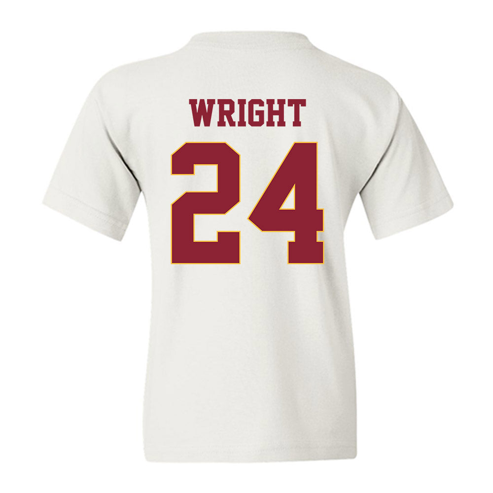 UMN Duluth - NCAA Football : Isaiah Wright - Classic Shersey Youth T-Shirt-1