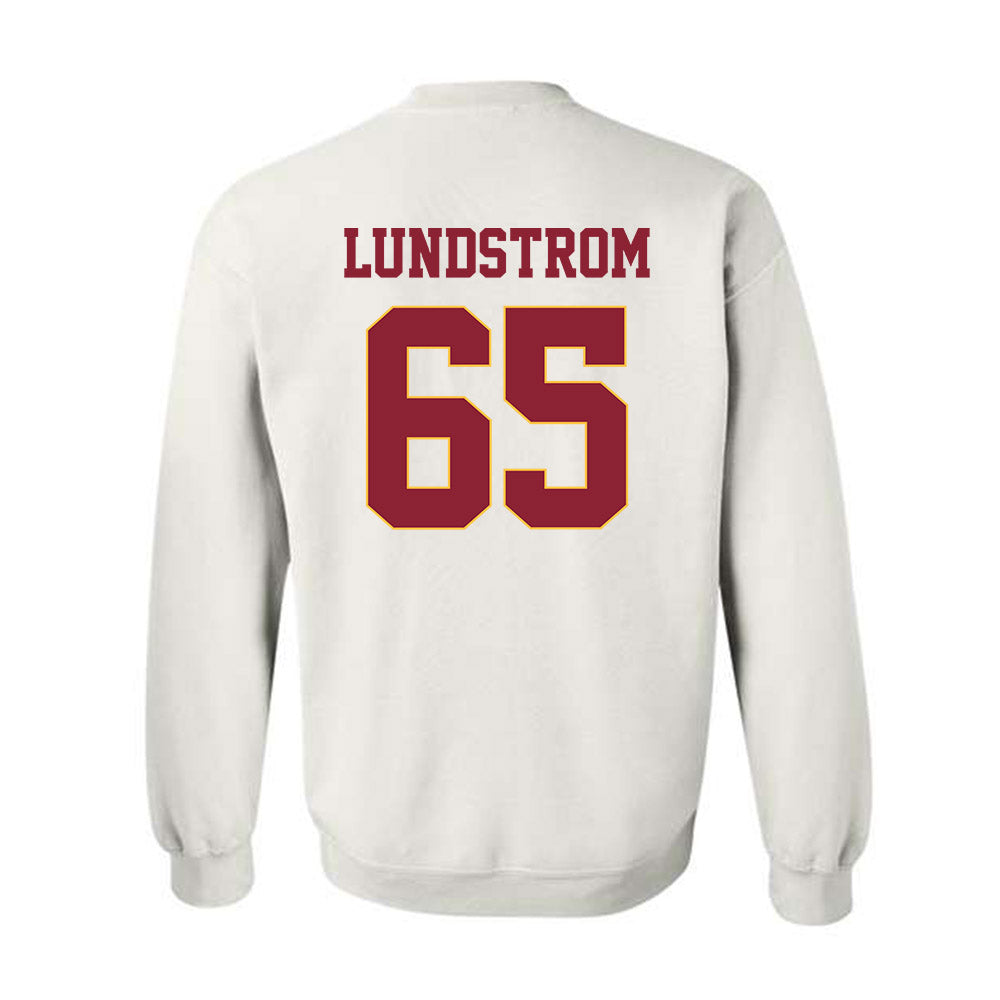 UMN Duluth - NCAA Football : David Lundstrom - Classic Shersey Crewneck Sweatshirt-1
