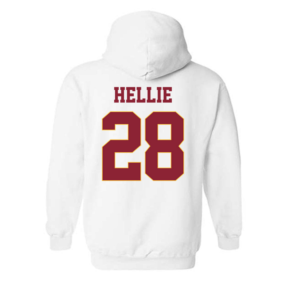 UMN Duluth - NCAA Men's Ice Hockey : Bennett Hellie - Classic Shersey Hooded Sweatshirt-1