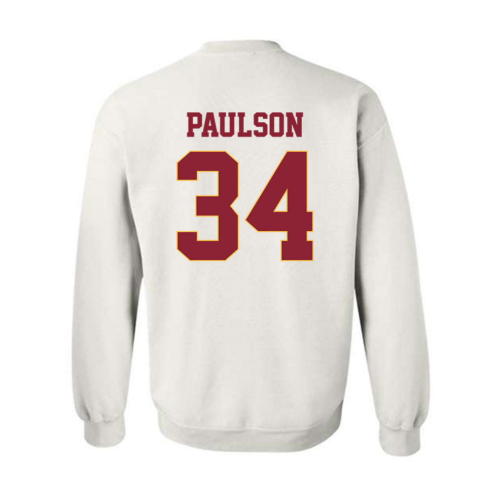 UMN Duluth - NCAA Men's Basketball : Noah Paulson - Classic Shersey Crewneck Sweatshirt-1
