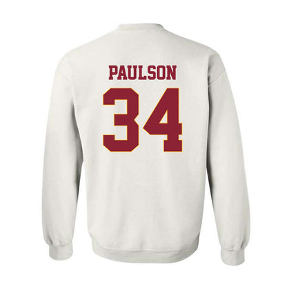 UMN Duluth - NCAA Men's Basketball : Noah Paulson - Classic Shersey Crewneck Sweatshirt-1