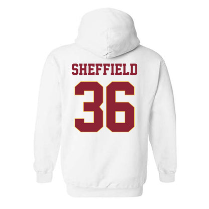 UMN Duluth - NCAA Men's Ice Hockey : Cole Sheffield - Classic Shersey Hooded Sweatshirt-1