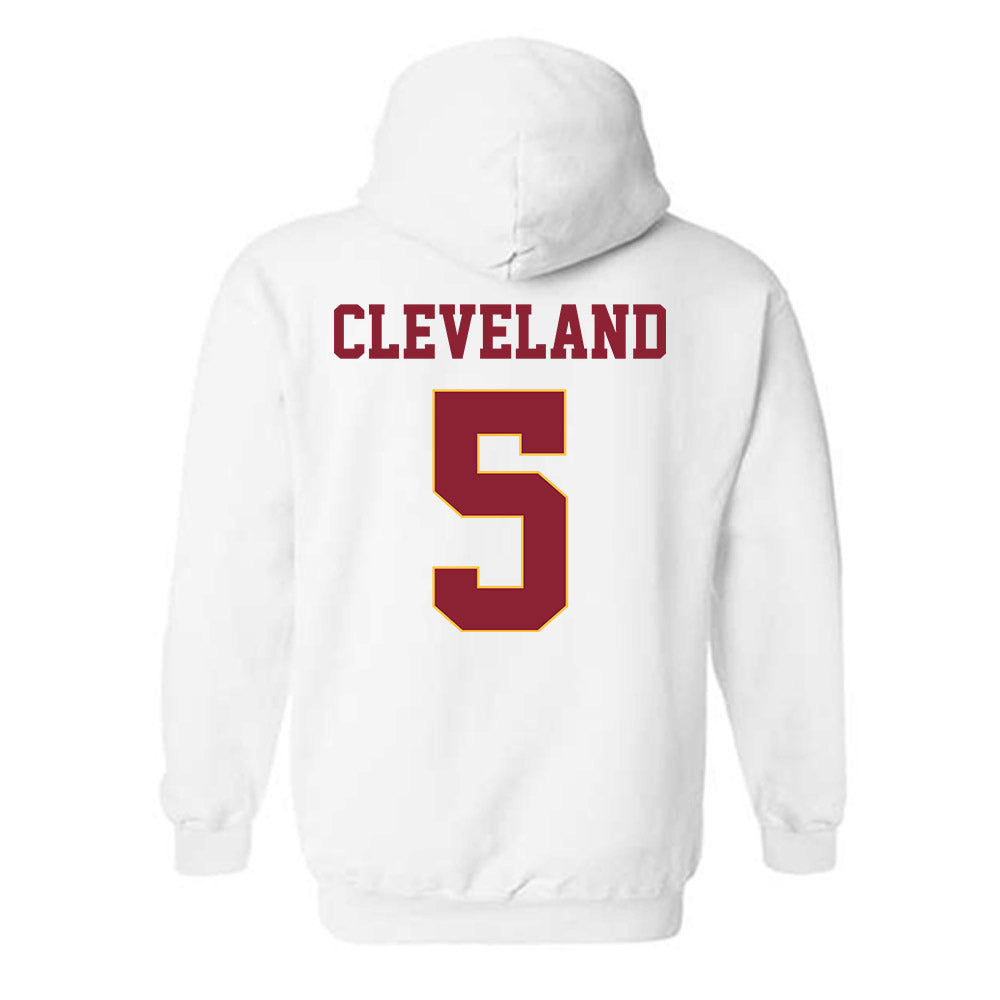 UMN Duluth - NCAA Men's Ice Hockey : Brady Cleveland - Classic Shersey Hooded Sweatshirt-1