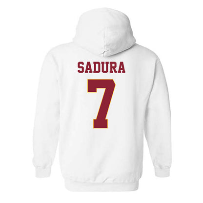 UMN Duluth - NCAA Women's Ice Hockey : Grace Sadura - Classic Shersey Hooded Sweatshirt-1