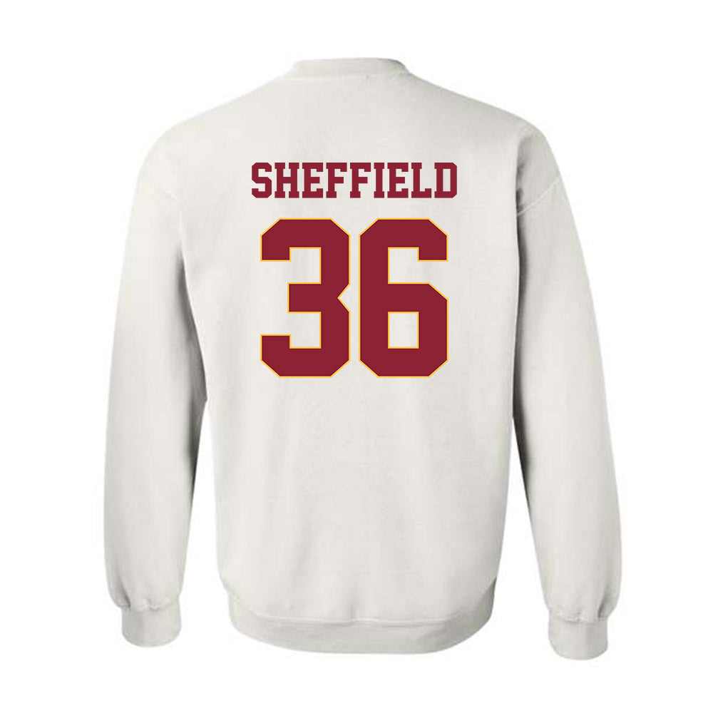UMN Duluth - NCAA Men's Ice Hockey : Cole Sheffield - Classic Shersey Crewneck Sweatshirt-1