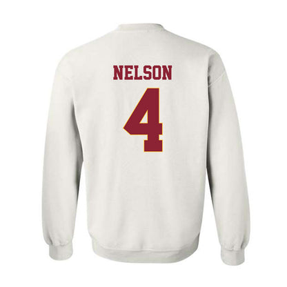 UMN Duluth - NCAA Football : Tate Nelson - Classic Shersey Crewneck Sweatshirt-1