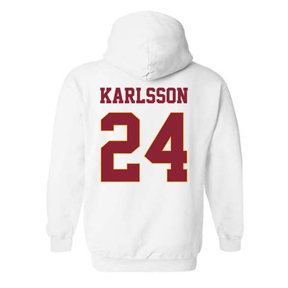 UMN Duluth - NCAA Women's Ice Hockey : Ida Karlsson - Classic Shersey Hooded Sweatshirt-1