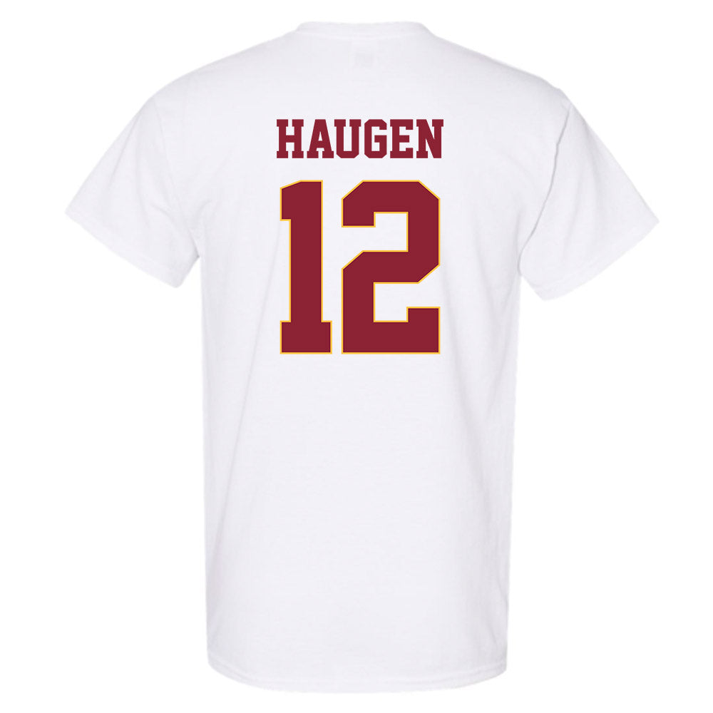 UMN Duluth - NCAA Football : Baamlak Haugen - Classic Shersey T-Shirt-1