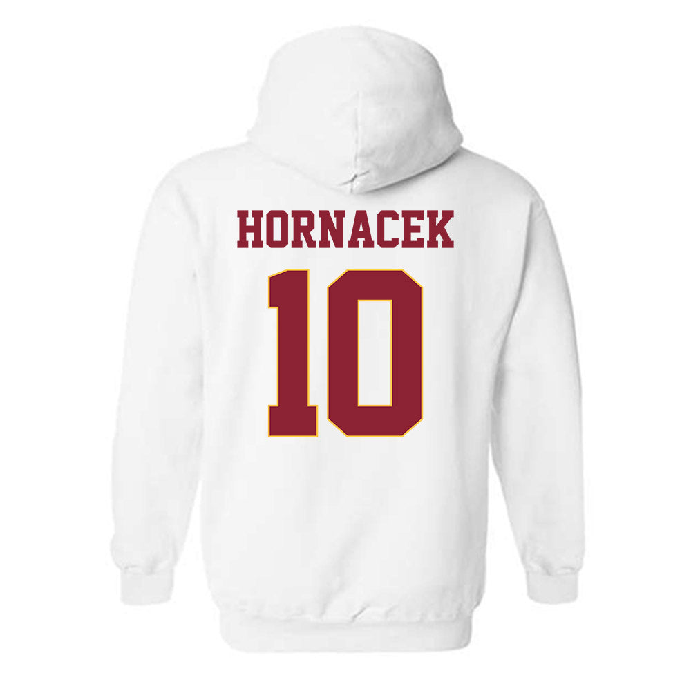 UMN Duluth - NCAA Football : Charlie Hornacek - Classic Shersey Hooded Sweatshirt-1