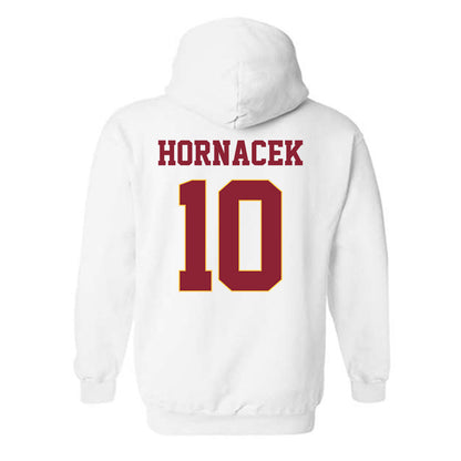 UMN Duluth - NCAA Football : Charlie Hornacek - Classic Shersey Hooded Sweatshirt-1