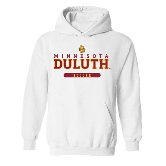 UMN Duluth - NCAA Women's Soccer : Edy Halverson - Classic Shersey Hooded Sweatshirt-0