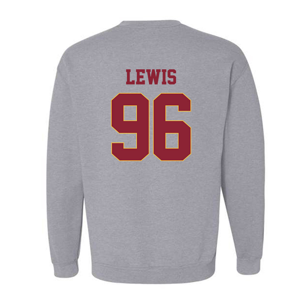 UMN Duluth - NCAA Football : Spencer Lewis - Classic Shersey Crewneck Sweatshirt-1