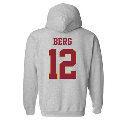 UMN Duluth - NCAA Football : Jackson Berg - Classic Shersey Hooded Sweatshirt-1