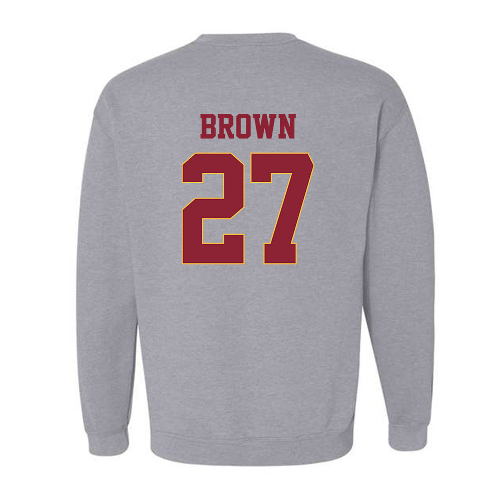UMN Duluth - NCAA Baseball : Zak Brown - Classic Shersey Crewneck Sweatshirt-1