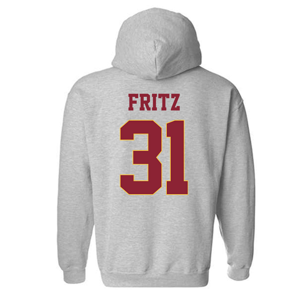 UMN Duluth - NCAA Women's Basketball : Ashley Fritz - Classic Shersey Hooded Sweatshirt-1