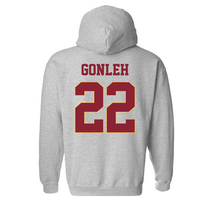 UMN Duluth - NCAA Football : Joshua Gonleh - Classic Shersey Hooded Sweatshirt-1