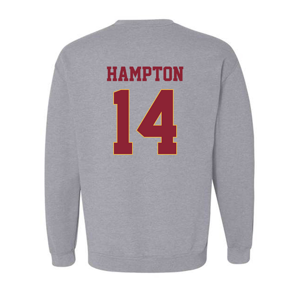 UMN Duluth - NCAA Football : Isaiah Hampton - Classic Shersey Crewneck Sweatshirt-1