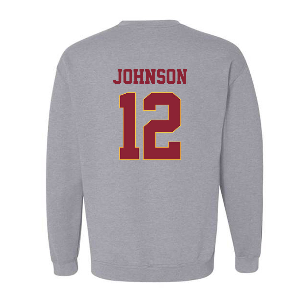 UMN Duluth - NCAA Men's Basketball : Brooks Johnson - Classic Shersey Crewneck Sweatshirt-1