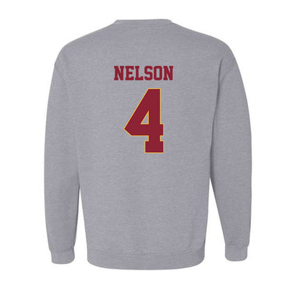 UMN Duluth - NCAA Football : Tate Nelson - Classic Shersey Crewneck Sweatshirt-1