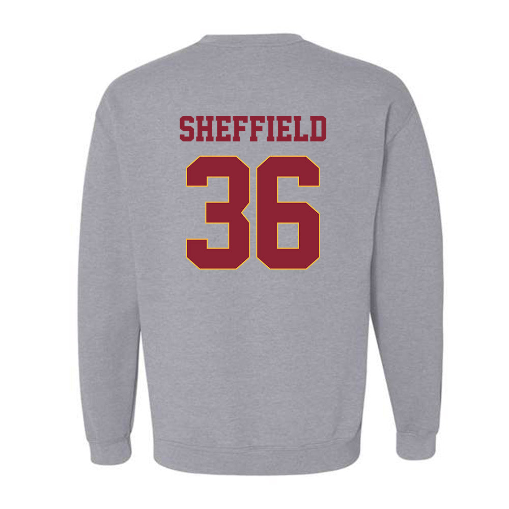 UMN Duluth - NCAA Men's Ice Hockey : Cole Sheffield - Classic Shersey Crewneck Sweatshirt-1