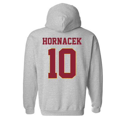 UMN Duluth - NCAA Football : Charlie Hornacek - Classic Shersey Hooded Sweatshirt-1