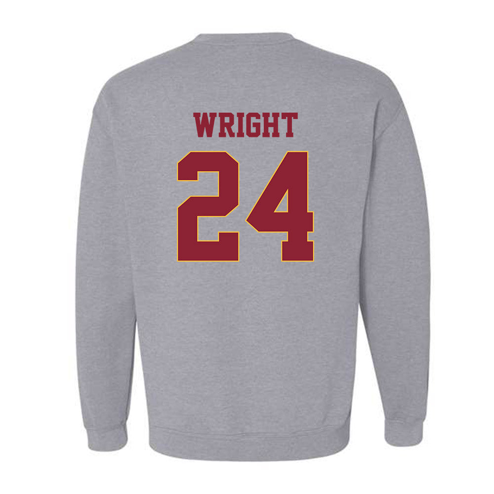 UMN Duluth - NCAA Football : Isaiah Wright - Classic Shersey Crewneck Sweatshirt-1