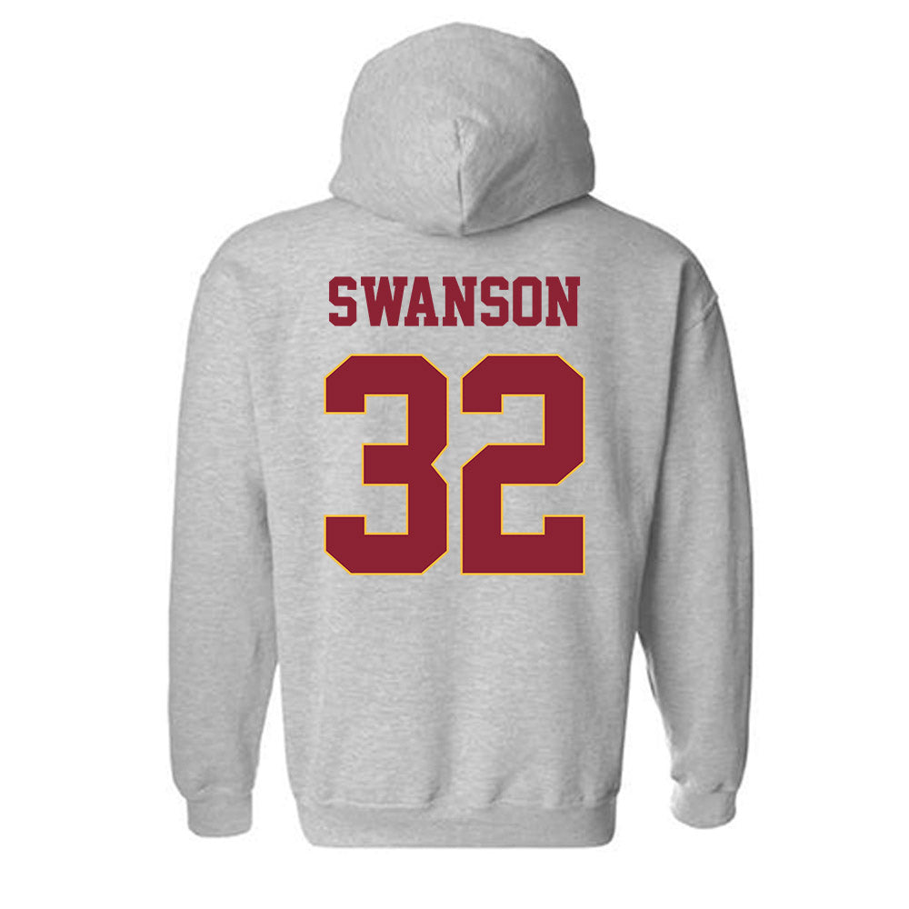 UMN Duluth - NCAA Baseball : Ethan Swanson - Classic Shersey Hooded Sweatshirt-1