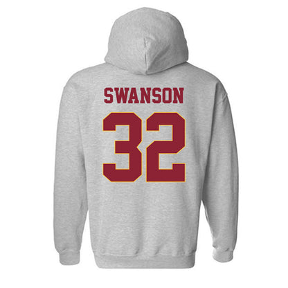UMN Duluth - NCAA Baseball : Ethan Swanson - Classic Shersey Hooded Sweatshirt-1
