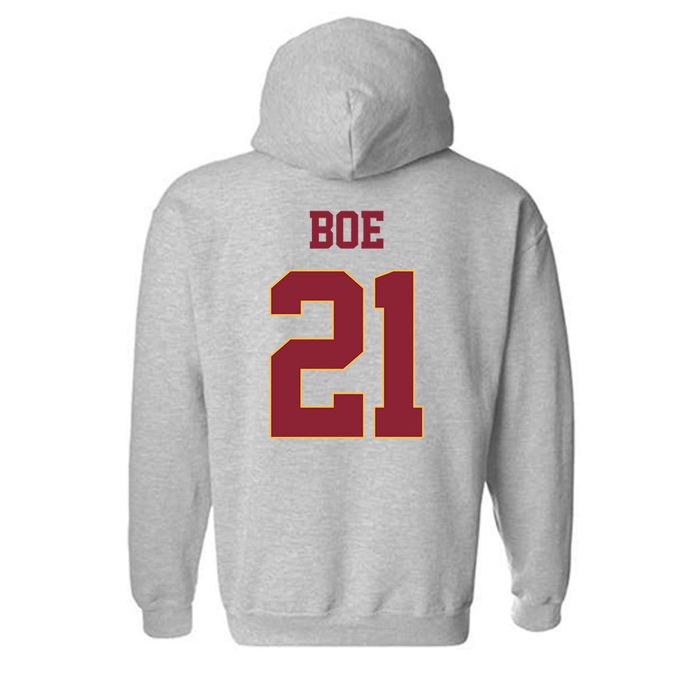 UMN Duluth - NCAA Women's Basketball : Elayna Boe - Classic Shersey Hooded Sweatshirt-1
