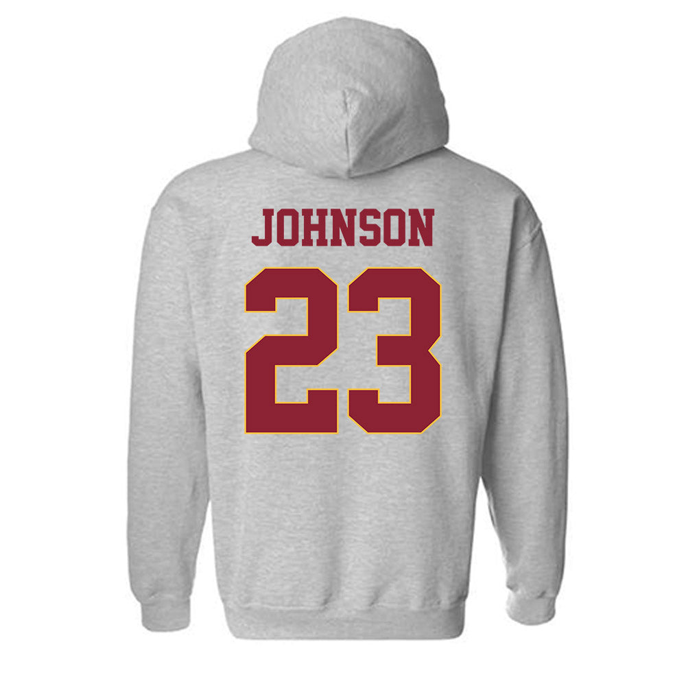 UMN Duluth - NCAA Men's Basketball : Brooks Johnson - Classic Shersey Hooded Sweatshirt-1