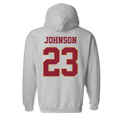 UMN Duluth - NCAA Men's Basketball : Brooks Johnson - Classic Shersey Hooded Sweatshirt-1