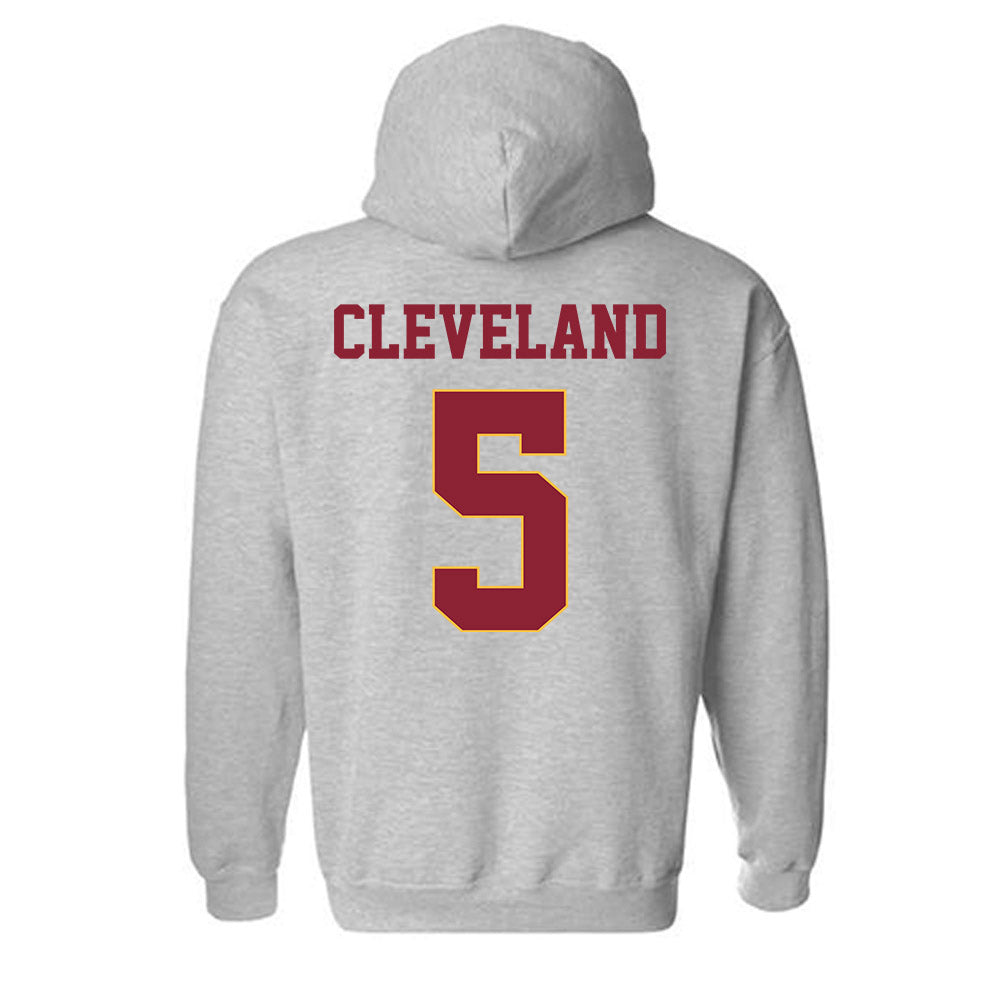 UMN Duluth - NCAA Men's Ice Hockey : Brady Cleveland - Classic Shersey Hooded Sweatshirt-1