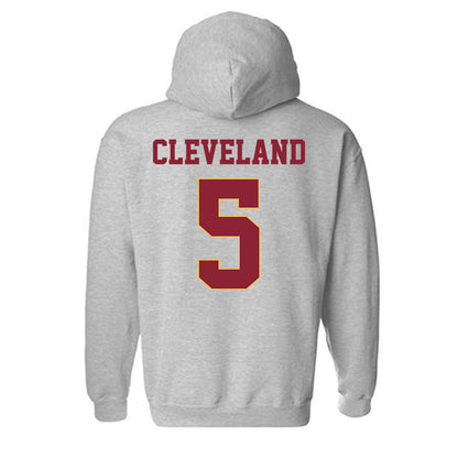 UMN Duluth - NCAA Men's Ice Hockey : Brady Cleveland - Classic Shersey Hooded Sweatshirt-1