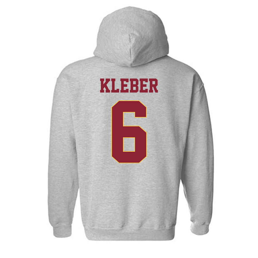 UMN Duluth - NCAA Men's Ice Hockey : Adam Kleber - Classic Shersey Hooded Sweatshirt-1