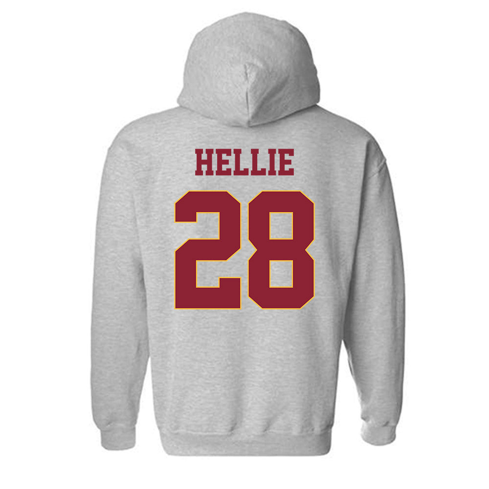 UMN Duluth - NCAA Men's Ice Hockey : Bennett Hellie - Classic Shersey Hooded Sweatshirt-1