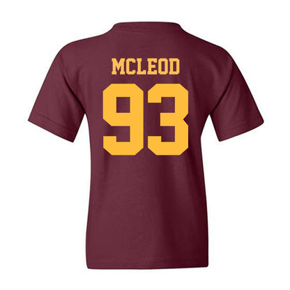 UMN Duluth - NCAA Football : Brysen Mcleod - Classic Shersey Youth T-Shirt-1