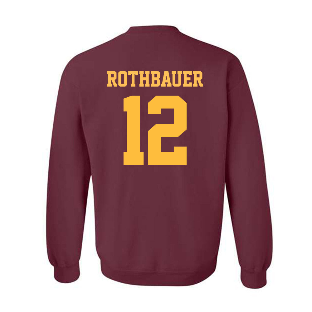 UMN Duluth - NCAA Football : Tanner Rothbauer - Classic Shersey Crewneck Sweatshirt-1