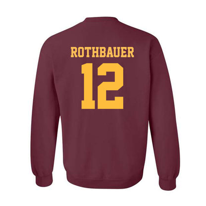 UMN Duluth - NCAA Football : Tanner Rothbauer - Classic Shersey Crewneck Sweatshirt-1