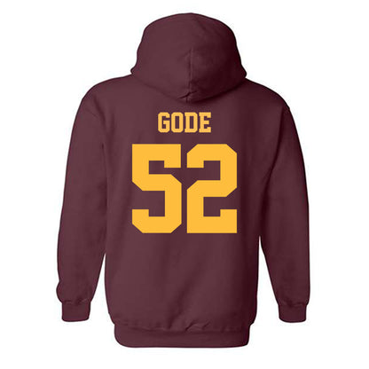 UMN Duluth - NCAA Football : Blake Gode - Classic Shersey Hooded Sweatshirt-1