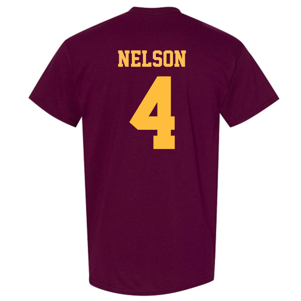 UMN Duluth - NCAA Football : Tate Nelson - Classic Shersey T-Shirt-1
