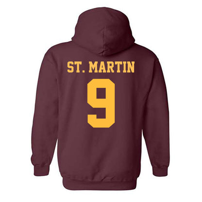 UMN Duluth - NCAA Women's Ice Hockey : Josie St. Martin - Classic Shersey Hooded Sweatshirt-1