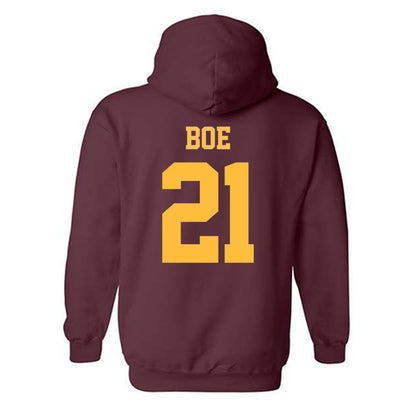 UMN Duluth - NCAA Women's Basketball : Elayna Boe - Classic Shersey Hooded Sweatshirt-1