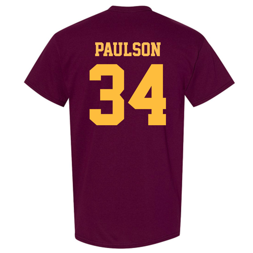 UMN Duluth - NCAA Men's Basketball : Noah Paulson - Classic Shersey T-Shirt-1