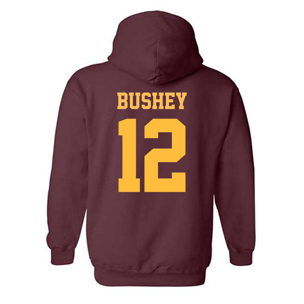 UMN Duluth - NCAA Baseball : Henry Bushey - Classic Shersey Hooded Sweatshirt-1