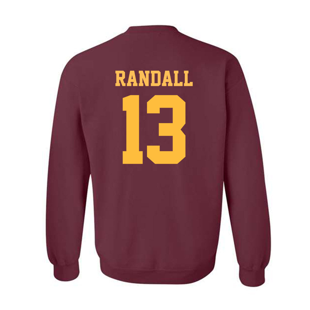 UMN Duluth - NCAA Football : Austin Randall - Classic Shersey Crewneck Sweatshirt-1