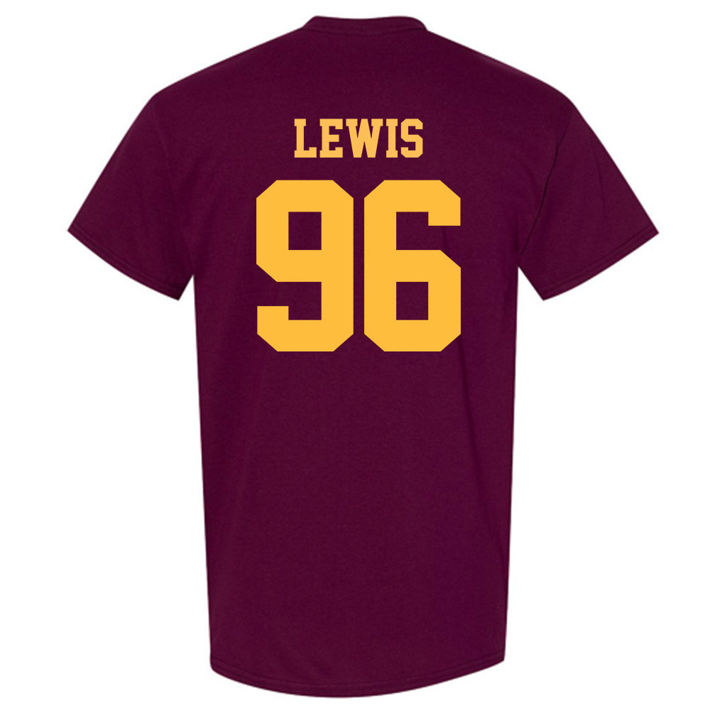 UMN Duluth - NCAA Football : Spencer Lewis - Classic Shersey T-Shirt-1