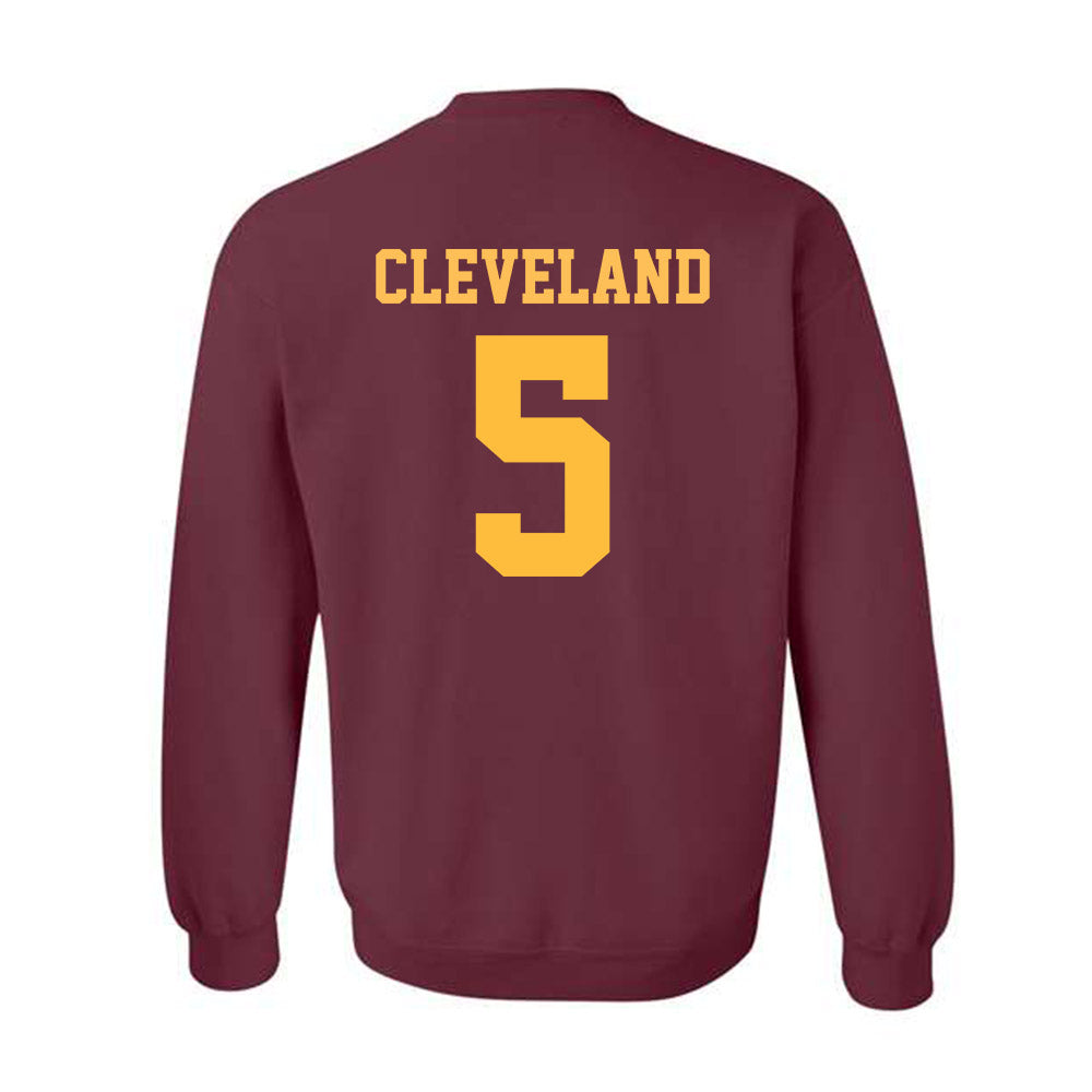 UMN Duluth - NCAA Men's Ice Hockey : Brady Cleveland - Classic Shersey Crewneck Sweatshirt-1
